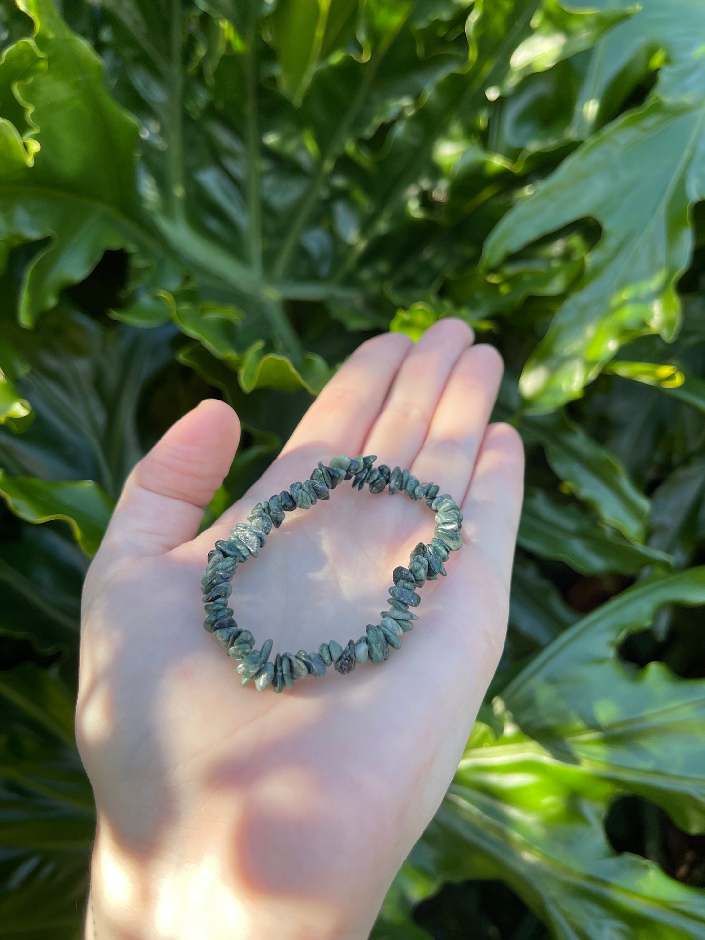 Green Salenite Bracelet