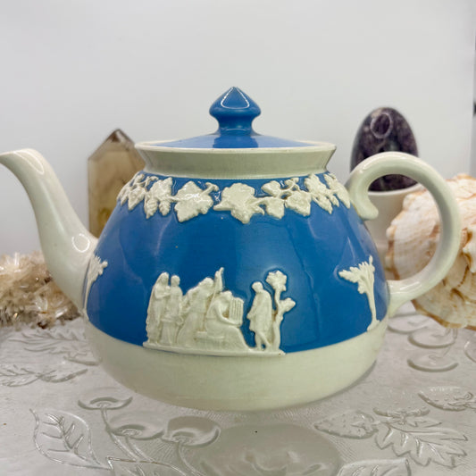 Imitation Wedgewood Teapot