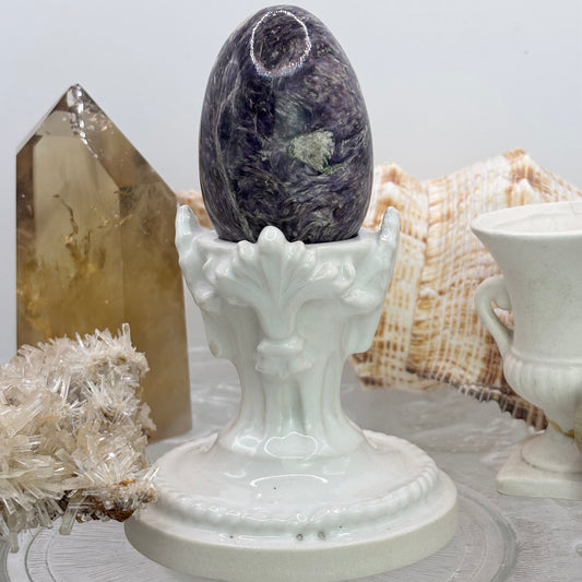 Vintage Porcelain Candlestick Holder