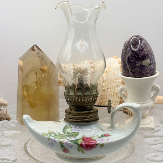 Porcelain Mini Oil Lamp