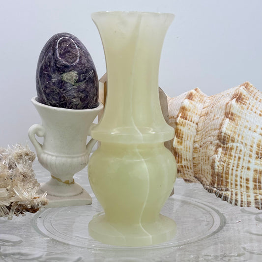 Vintage Calcite Vase