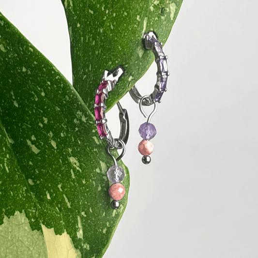 The Guide Crystals CUSTOM Double Dew Drop Crystal Earring Charms