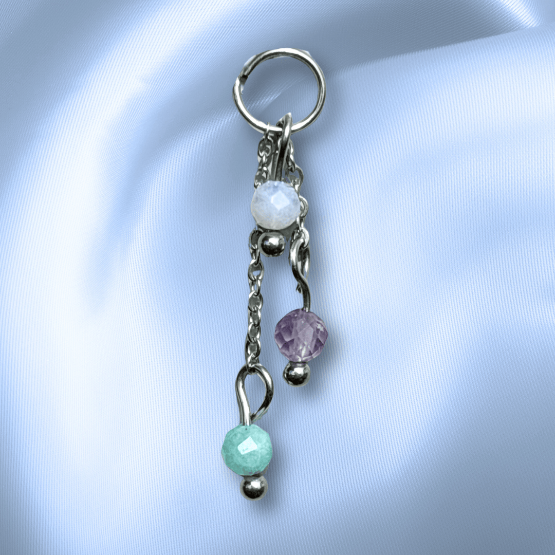 The Guide Crystals CUSTOM Lily of the Valley Crystal Earring Charm