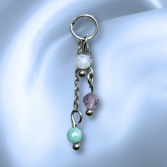 The Guide Crystals CUSTOM Lily of the Valley Crystal Earring Charm