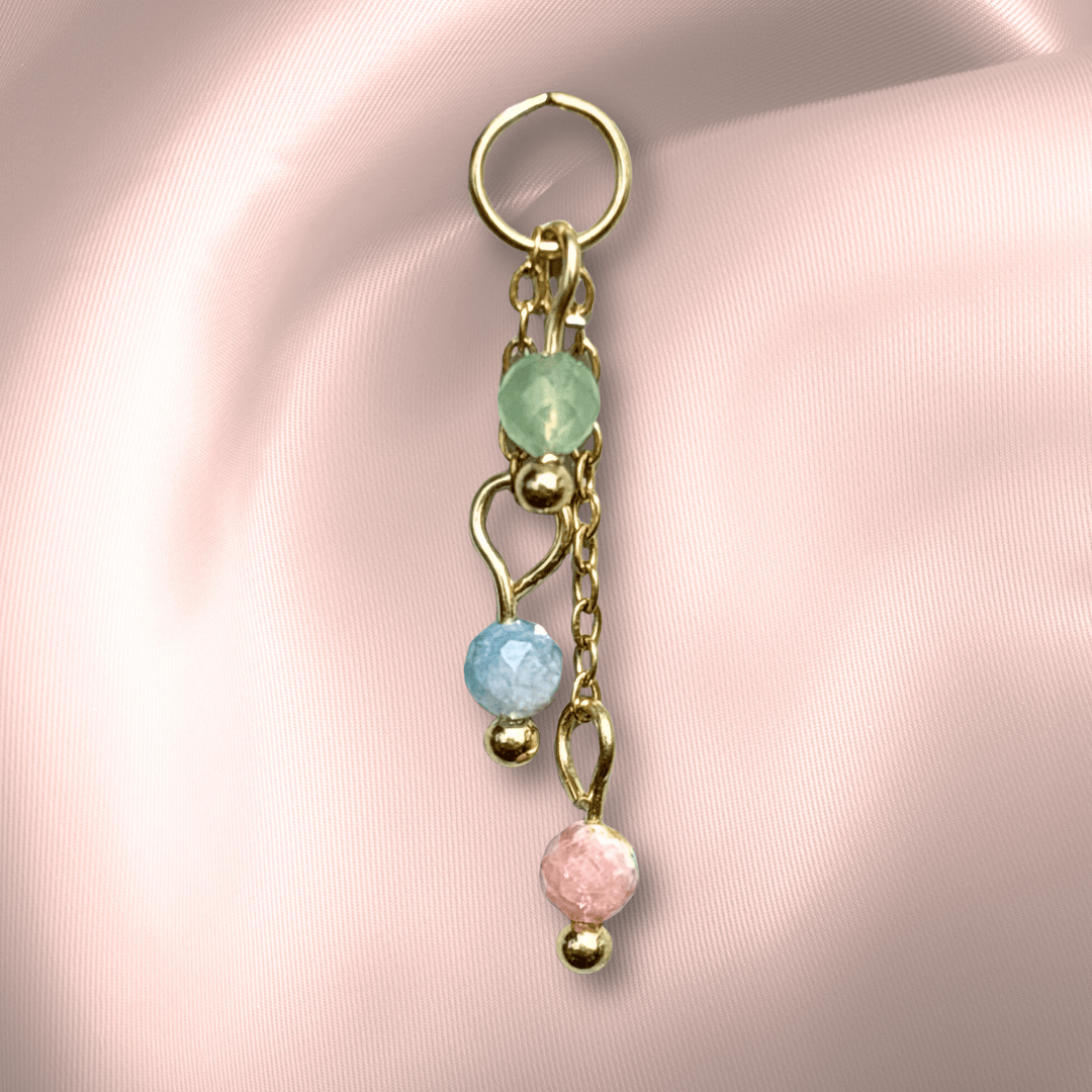 The Guide Crystals CUSTOM Lily of the Valley Crystal Earring Charm