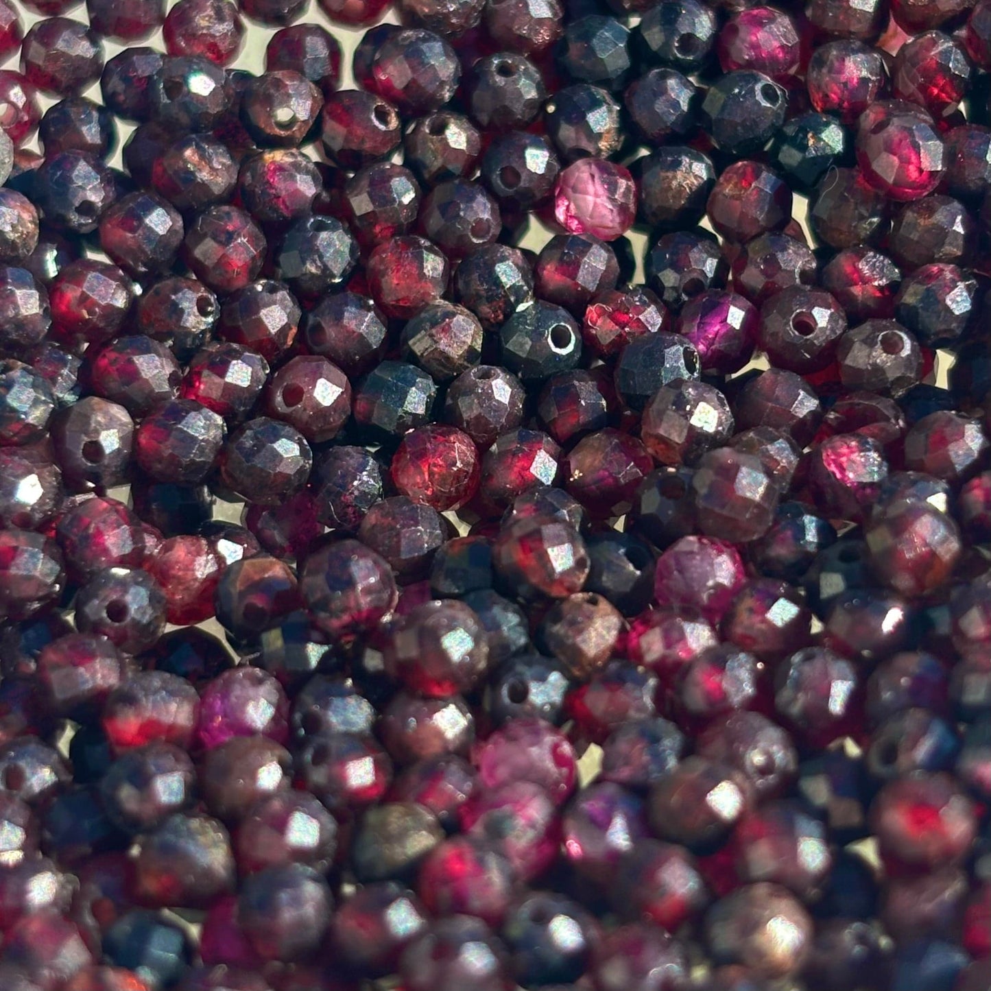 The Guide Crystals Garnet Aphrodite Chain Crystal Earring Charm