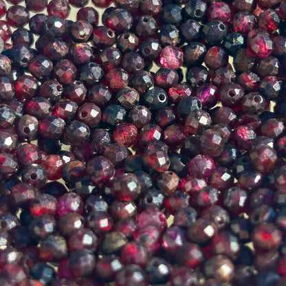 The Guide Crystals Garnet Cordellia Chain Crystal Earring Charm