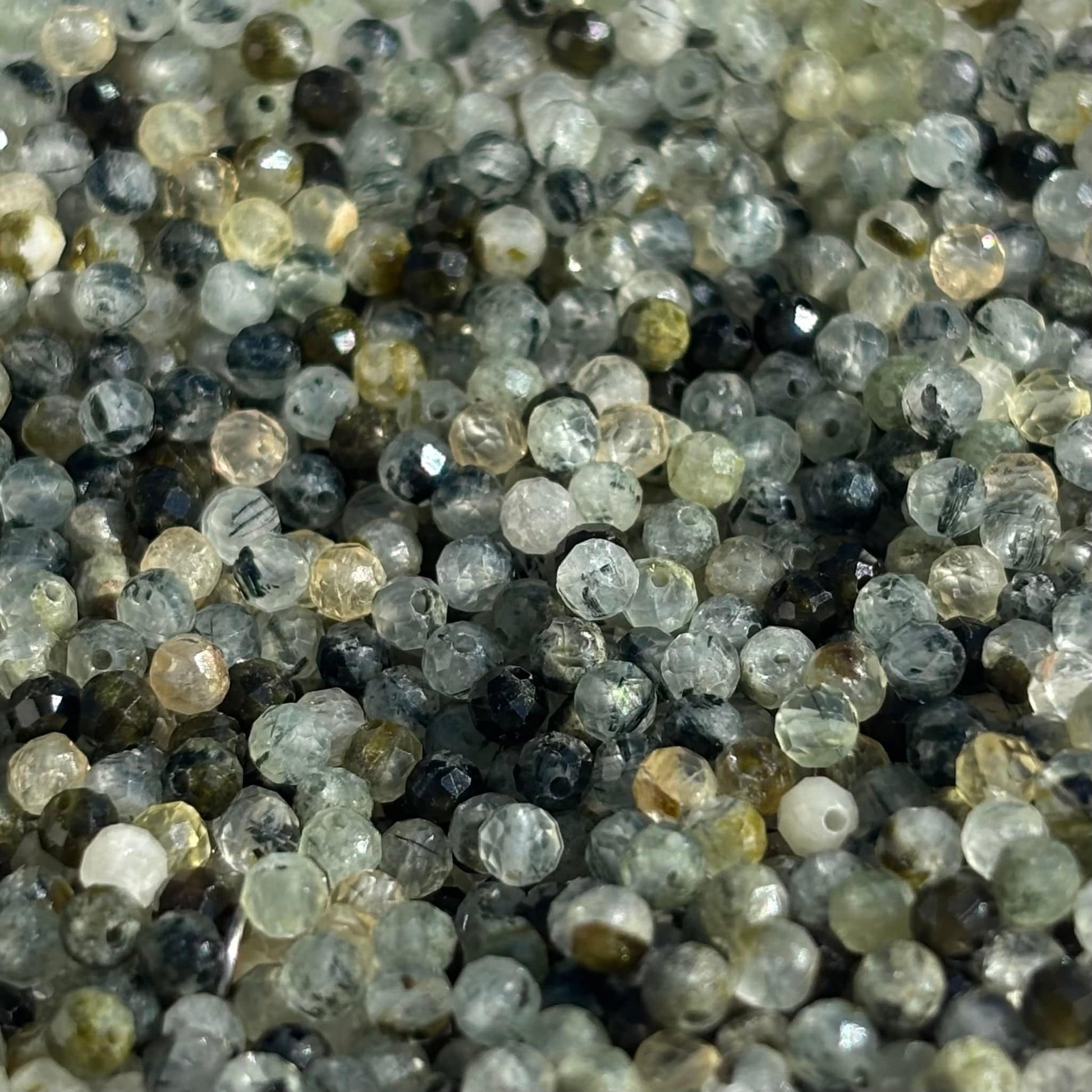 The Guide Crystals Prehnite Aphrodite Chain Crystal Earring Charm