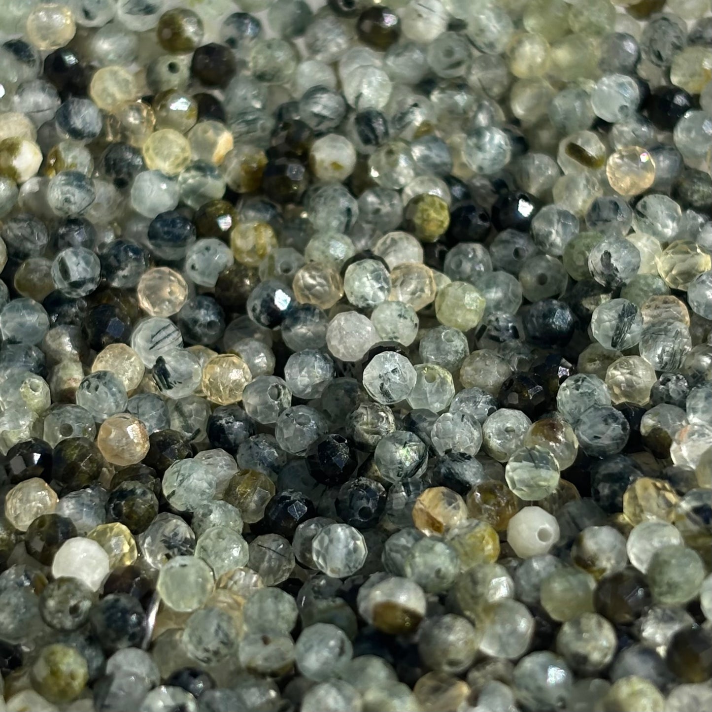 The Guide Crystals Prehnite Cordellia Chain Crystal Earring Charm