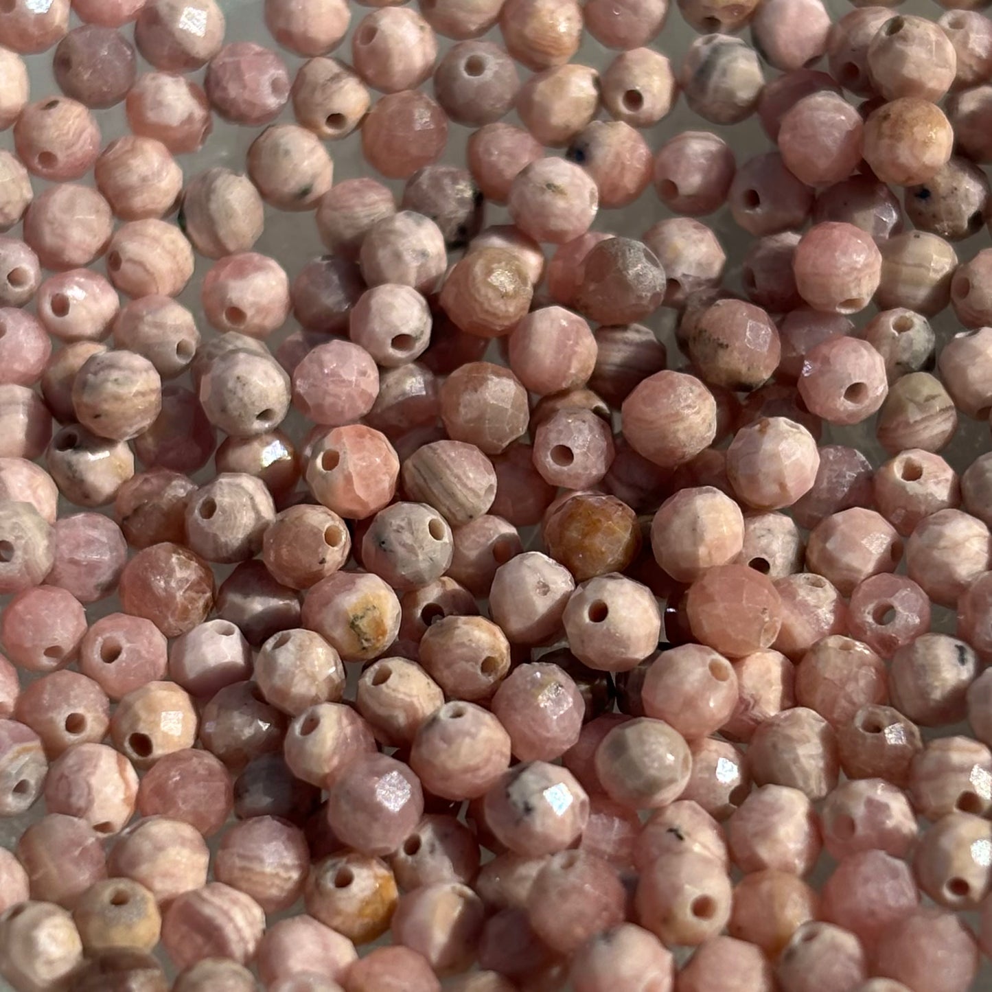 The Guide Crystals Rhodochrosite Cordellia Chain Crystal Earring Charm