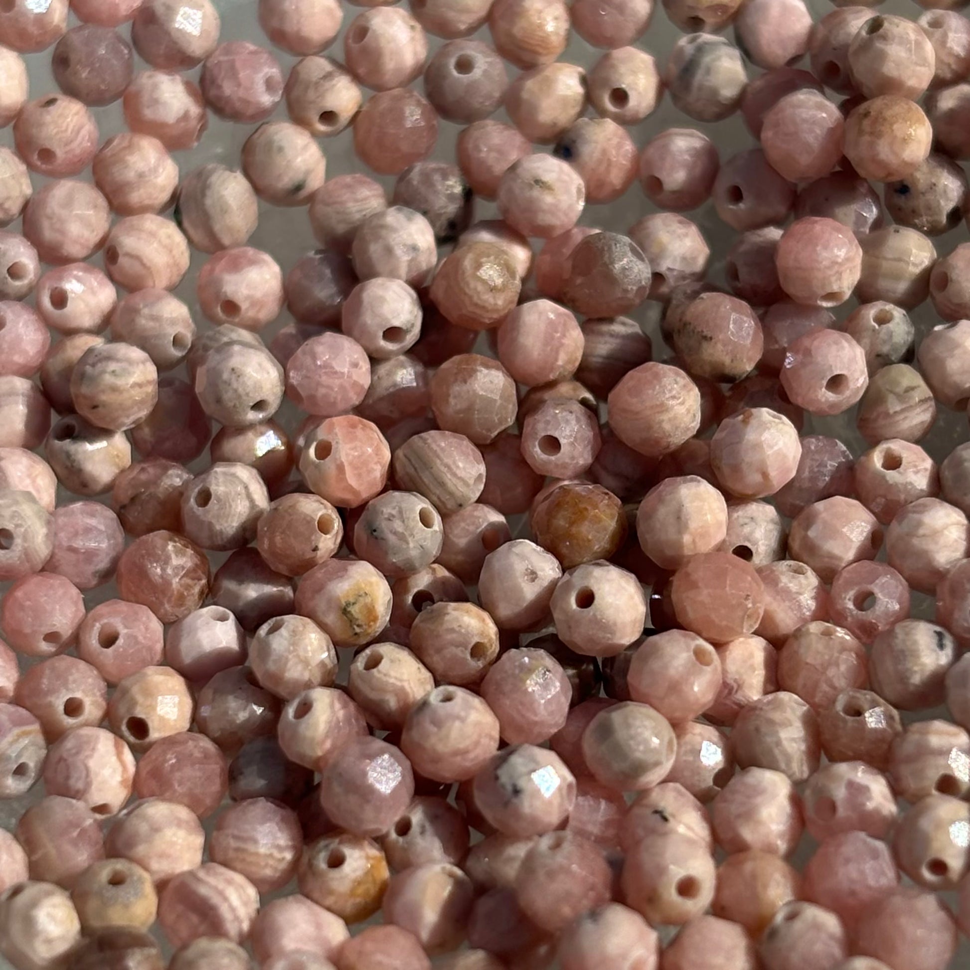 The Guide Crystals Rhodochrosite Cordellia Chain Crystal Earring Charm