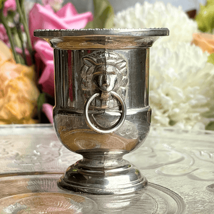 The Guide Crystals Silver Lions Head Cup AVAILABLE 1/11!