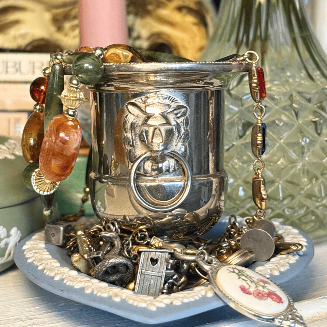 The Guide Crystals Silver Lions Head Cup AVAILABLE 1/11!