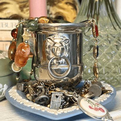 The Guide Crystals Silver Lions Head Cup AVAILABLE 1/11!