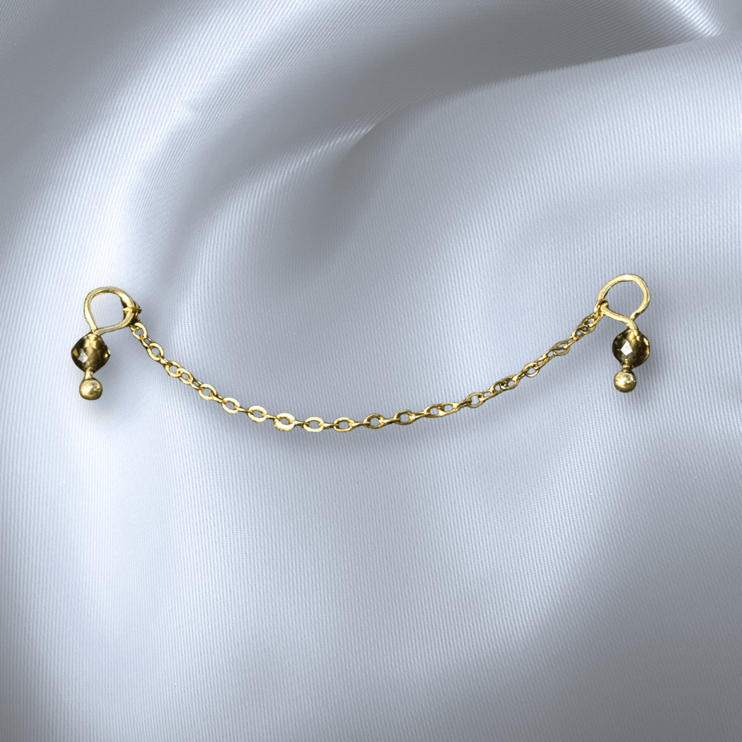 The Guide Crystals Smokey Quartz Aphrodite Chain Crystal Earring Charm