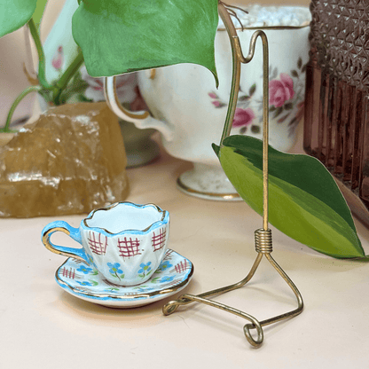 The Guide Crystals Teeny Tiny Tea Set Pink & Blue AVAILABLE 1/11!
