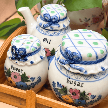 The Guide Crystals Vintage Ceramic Curet Set AVAILABLE 1/11!