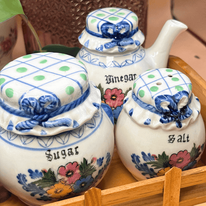 The Guide Crystals Vintage Ceramic Curet Set AVAILABLE 1/11!