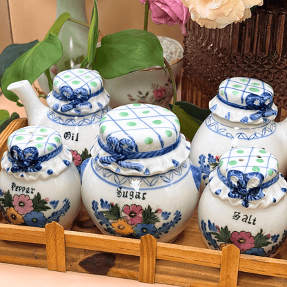 The Guide Crystals Vintage Ceramic Curet Set AVAILABLE 1/11!