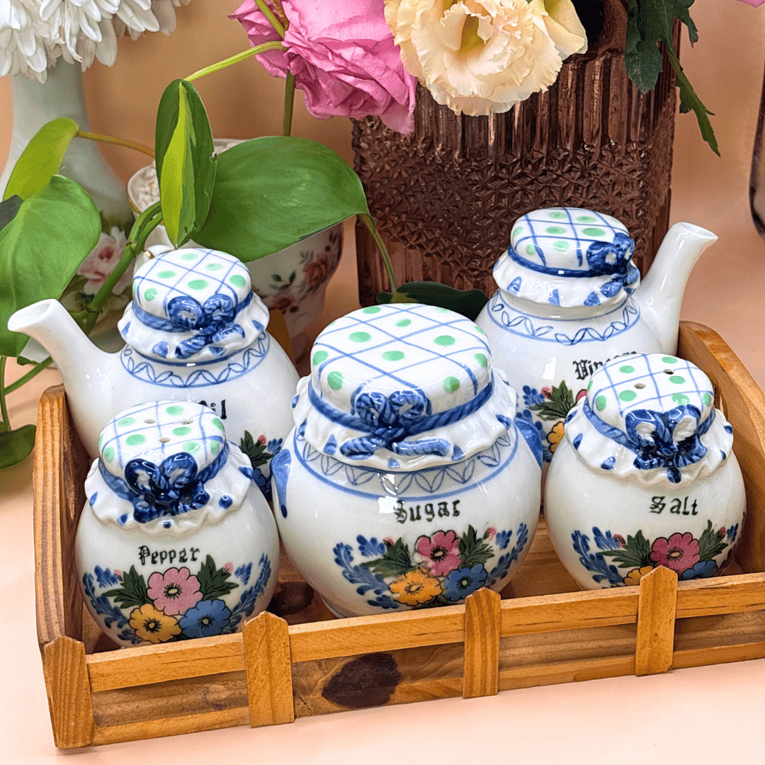 The Guide Crystals Vintage Ceramic Curet Set AVAILABLE 1/11!