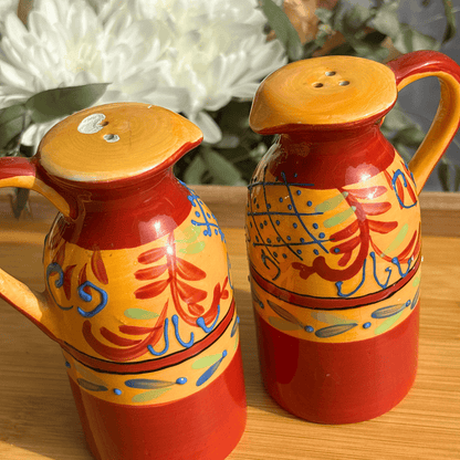 The Guide Crystals Vintage Hand-Painted Spanish Cruet Set AVAILABLE 1/11!