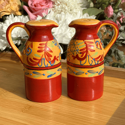 The Guide Crystals Vintage Hand-Painted Spanish Cruet Set AVAILABLE 1/11!