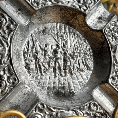 The Guide Crystals Vintage Silver Ashtray Holland Soldiers AVAILABLE 1/11!