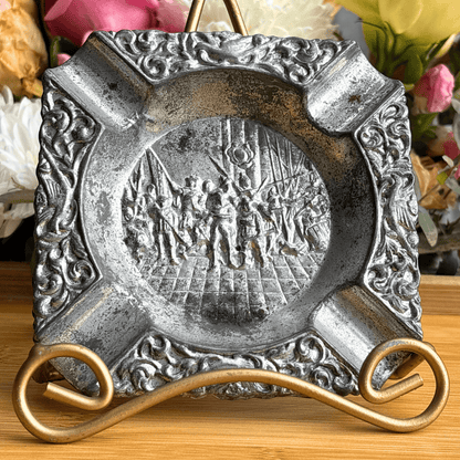 The Guide Crystals Vintage Silver Ashtray Holland Soldiers AVAILABLE 1/11!
