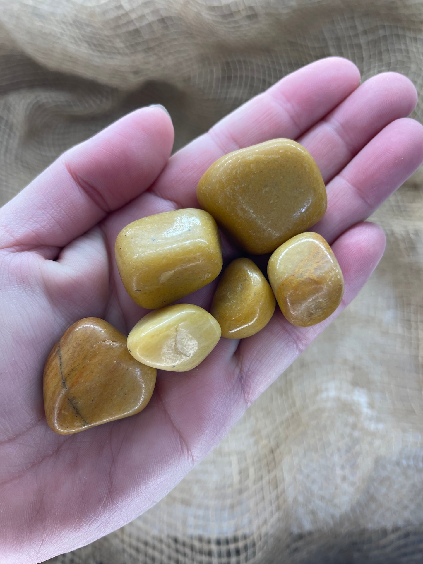 Yellow Jasper Medium Tumble