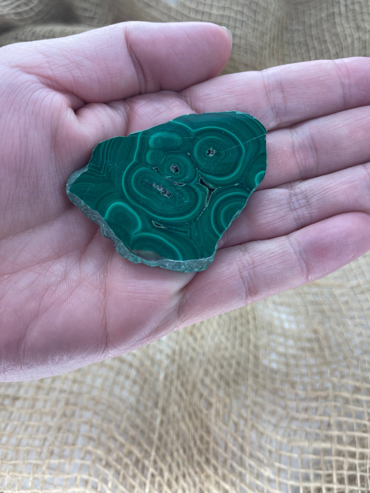 Malachite Medium Polished Slices