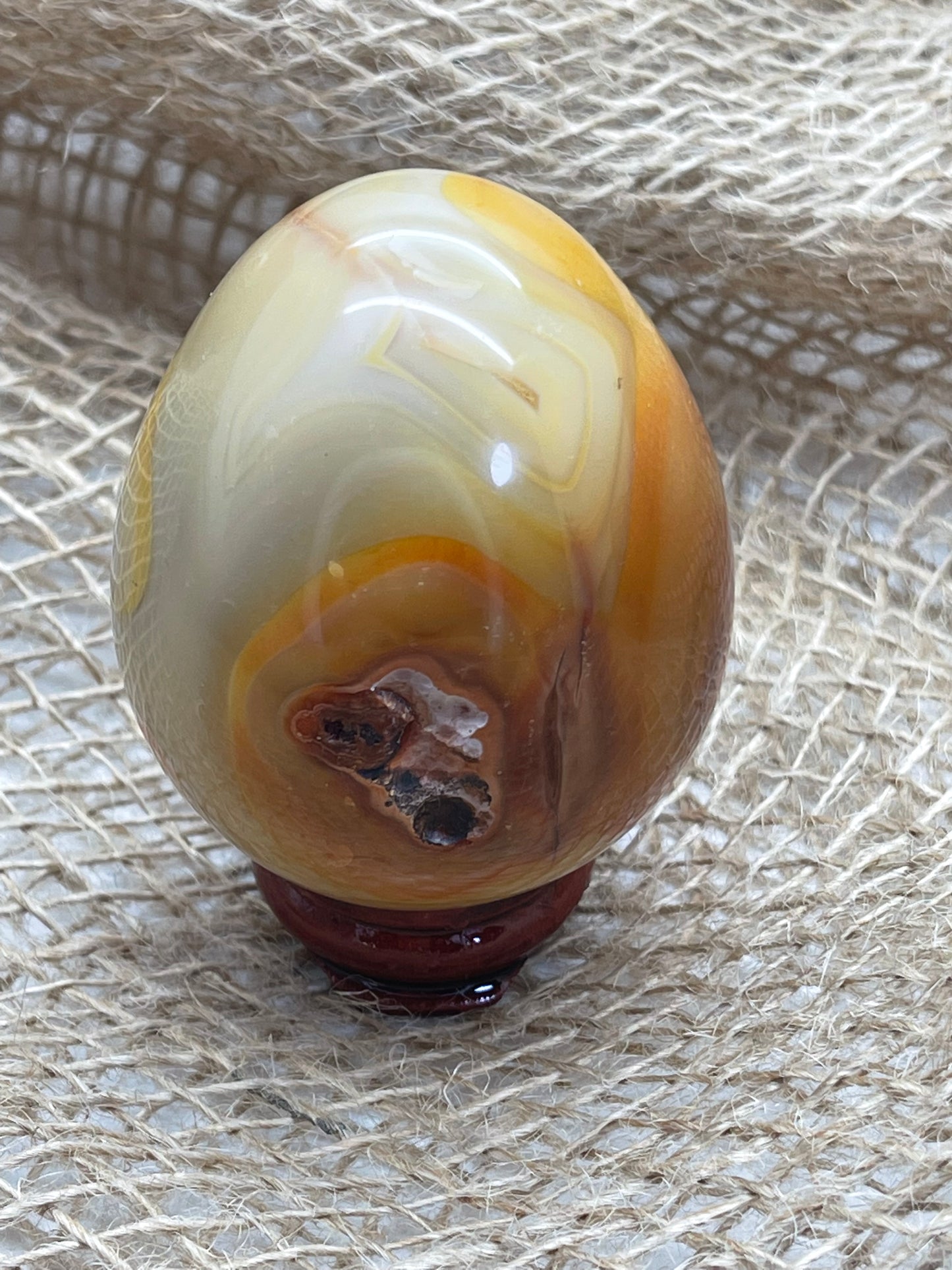 Polychrome Jasper Large Egg