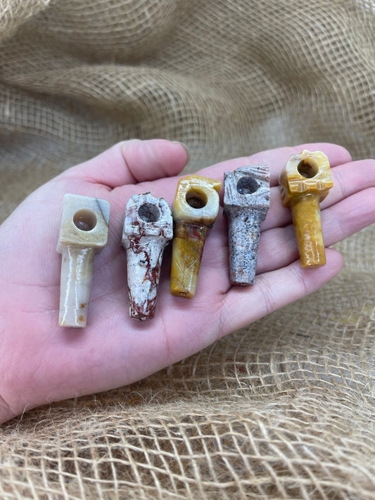 Pipe Carved Crystals