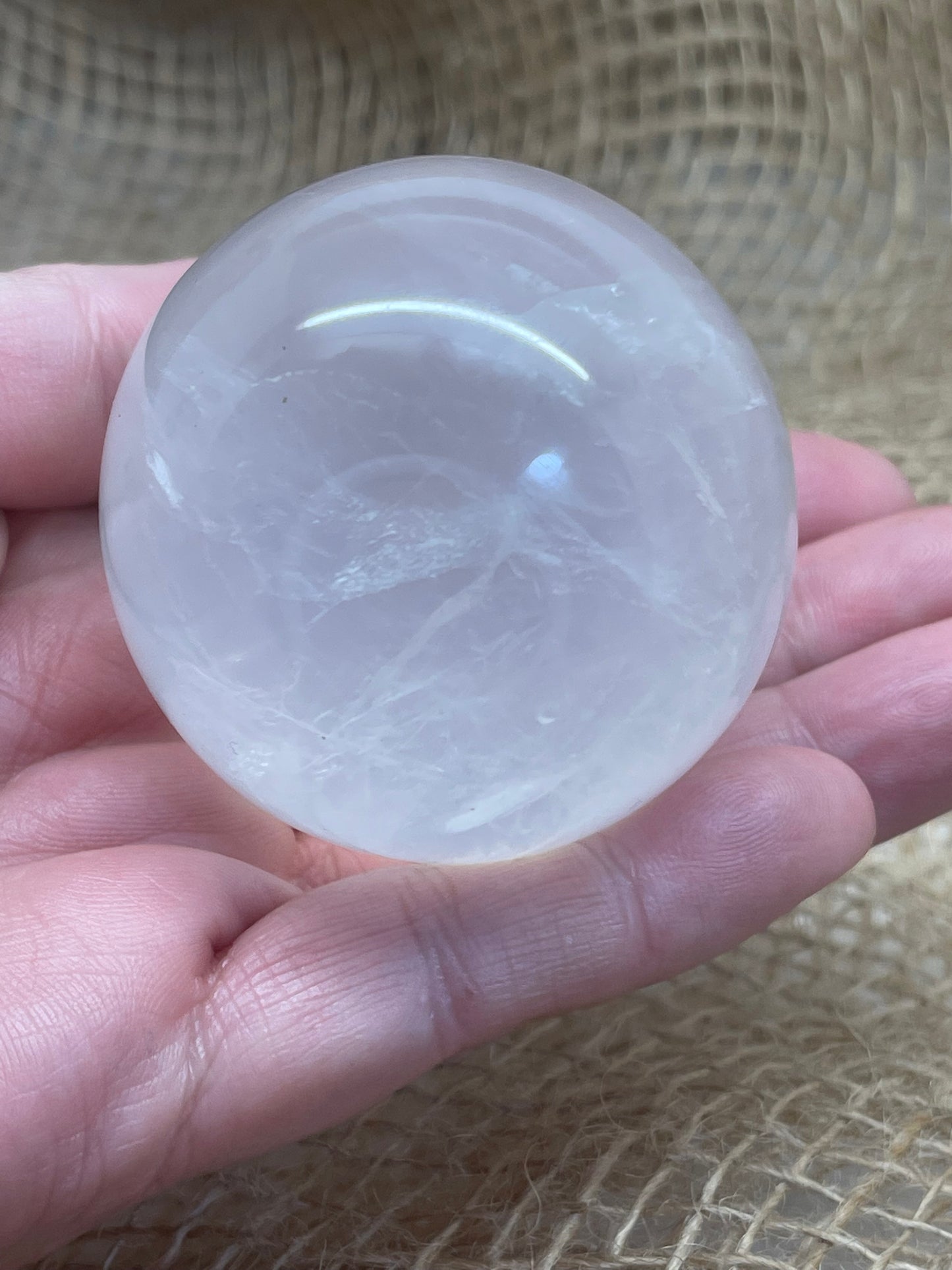 Moonstone Opal Quartz Medium Sphere