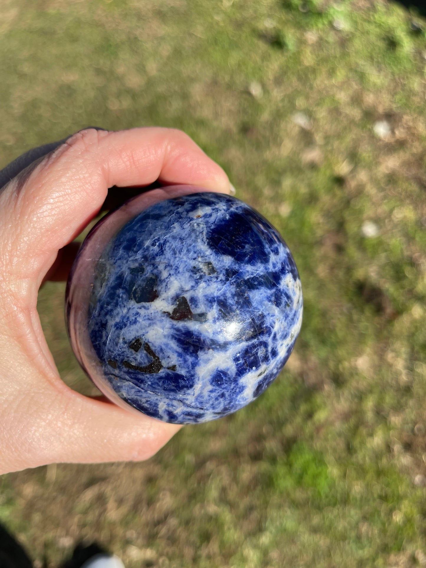 Sodalite Jumbo Sphere