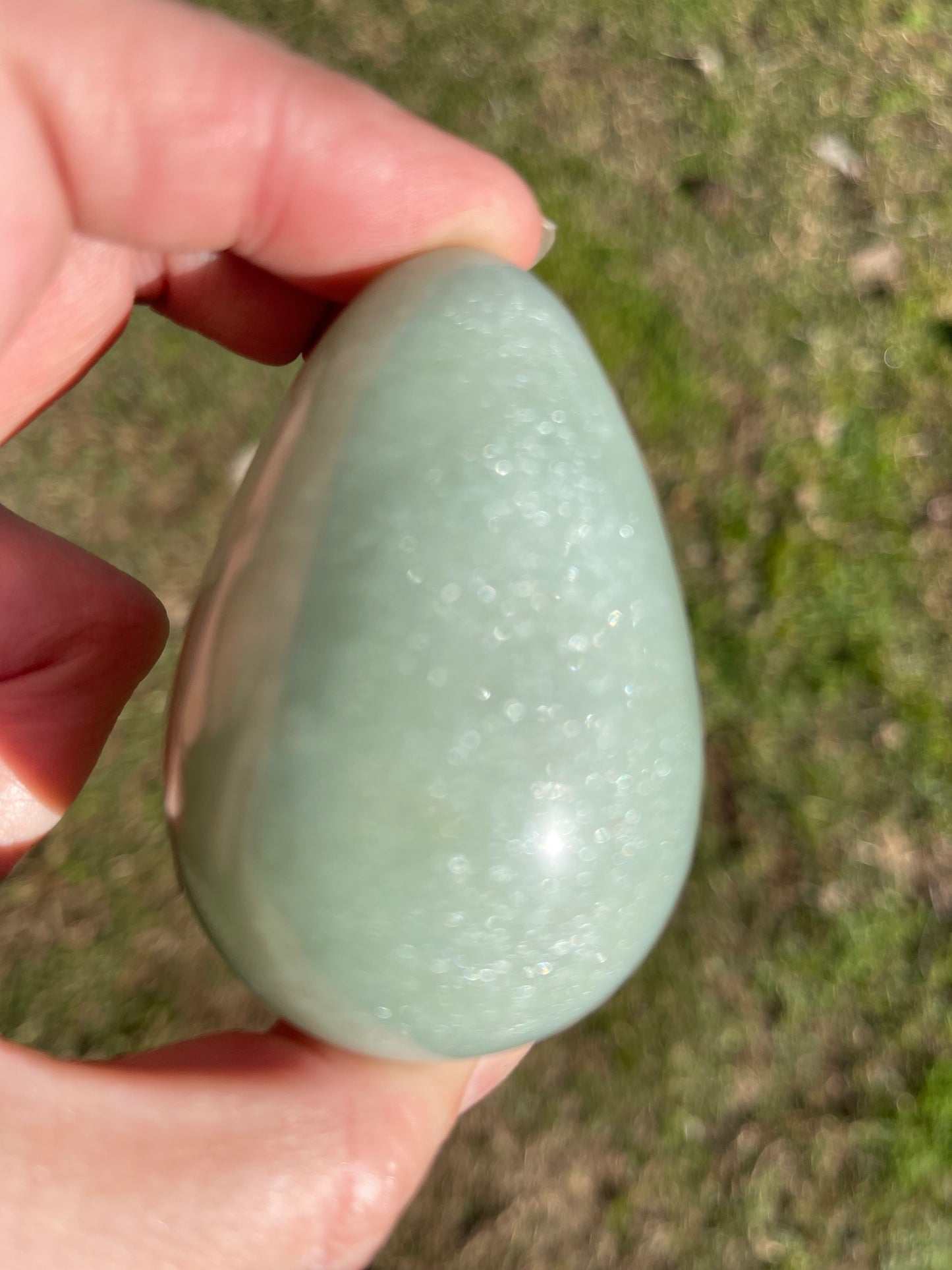 Green Aventurine Large Egg