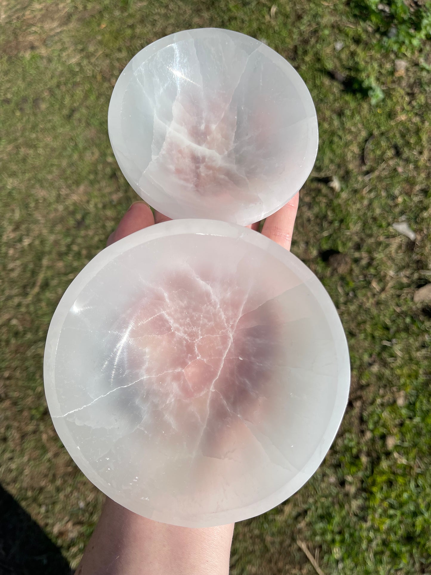 Satin Spar Selenite Bowl