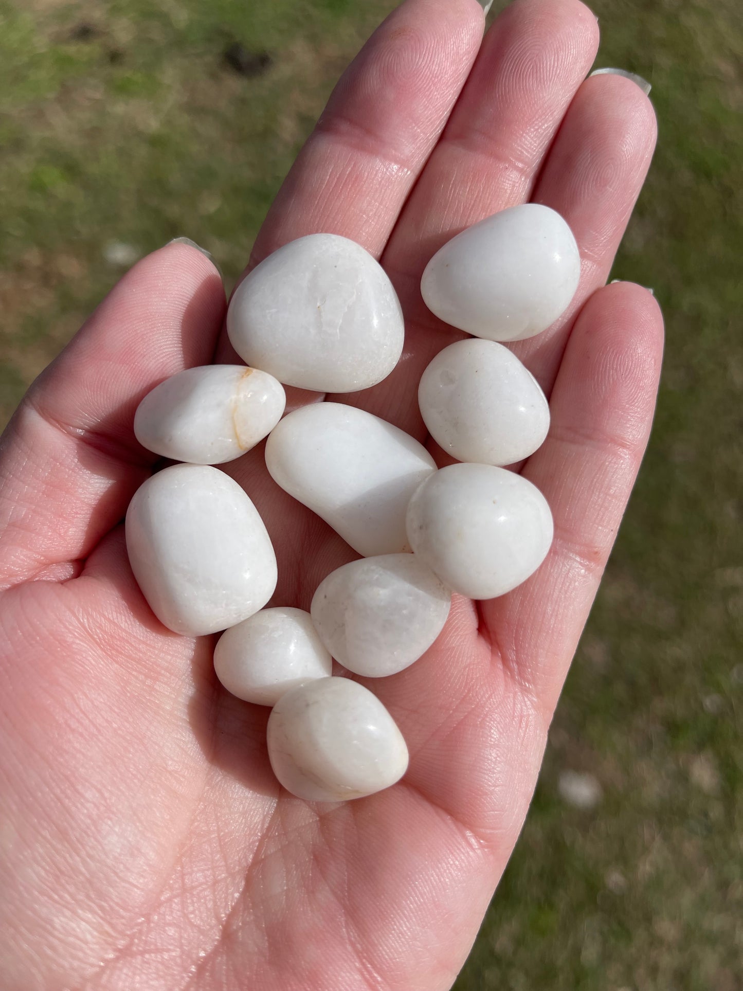 White Agate Tumble