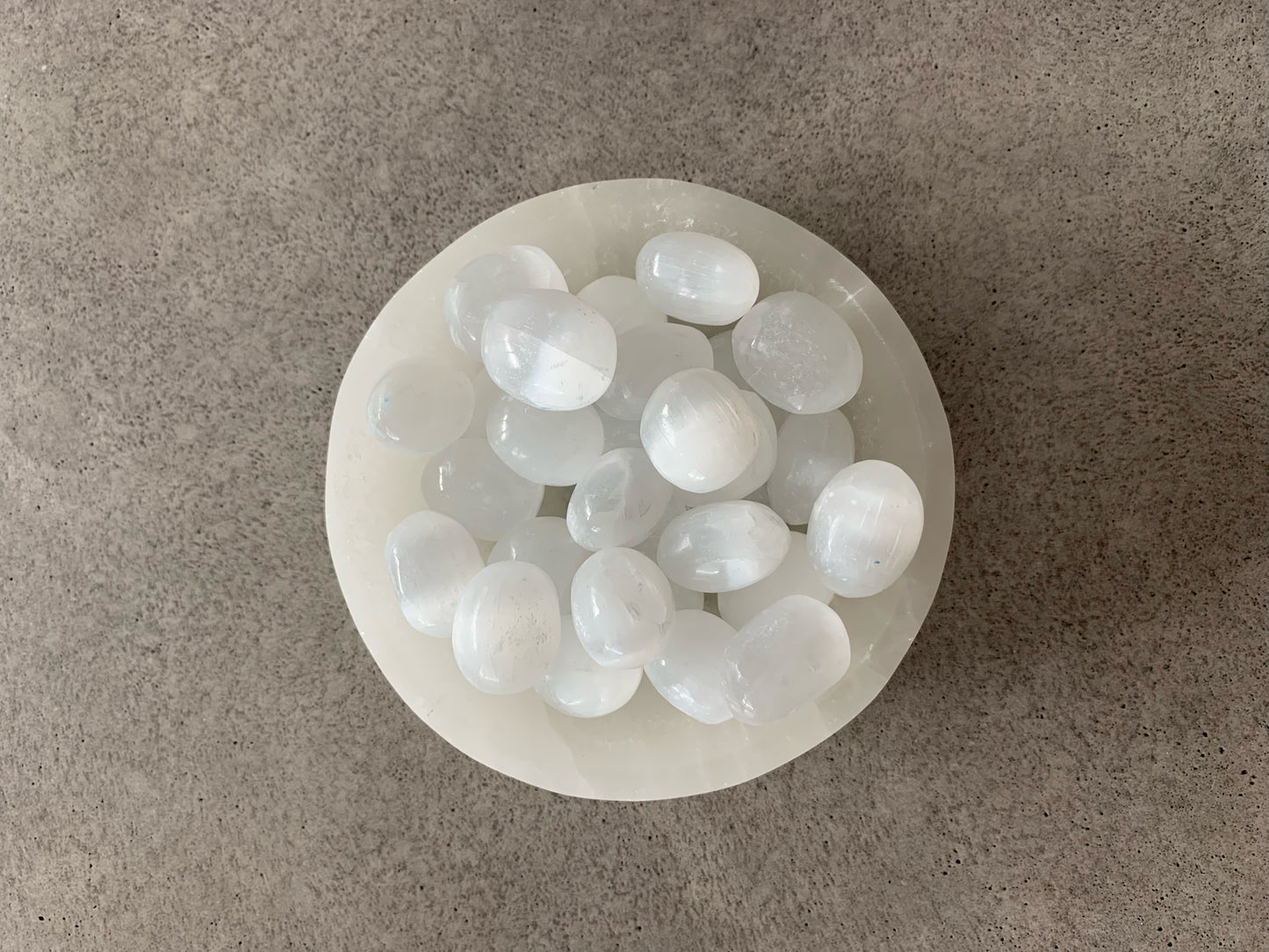 Satin Spar Selenite Bowl