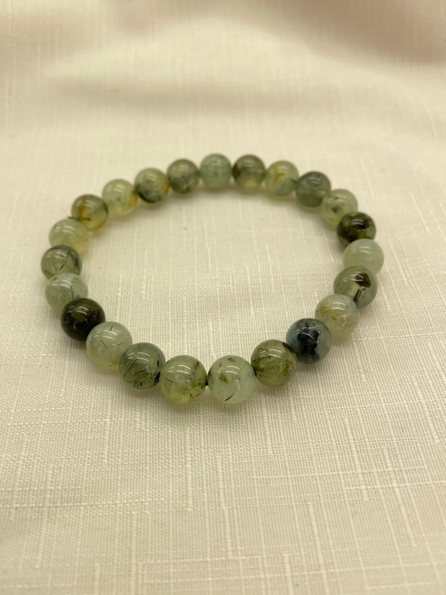 Prehnite Round Bracelet