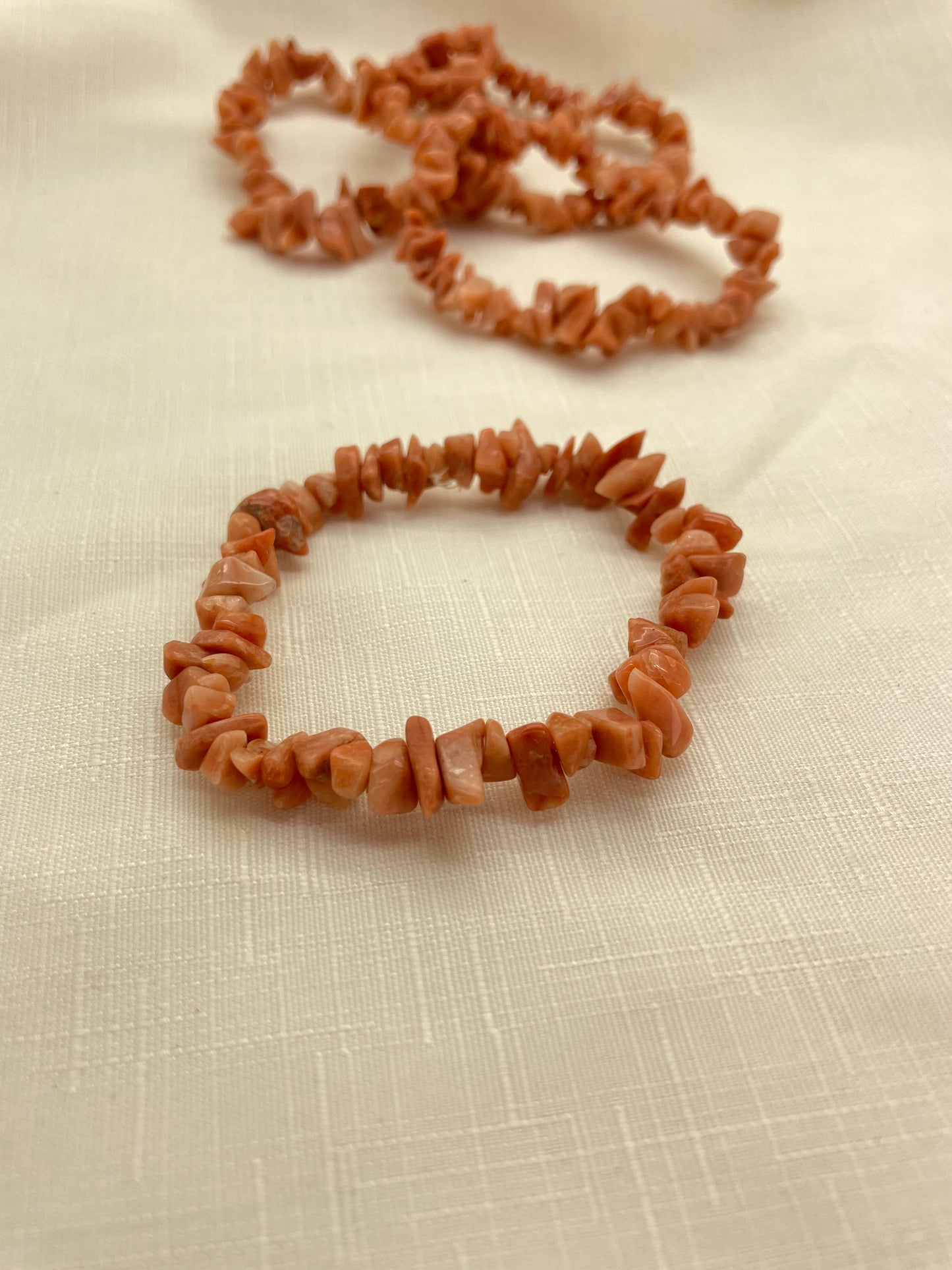 Peach Aventurine Bracelet