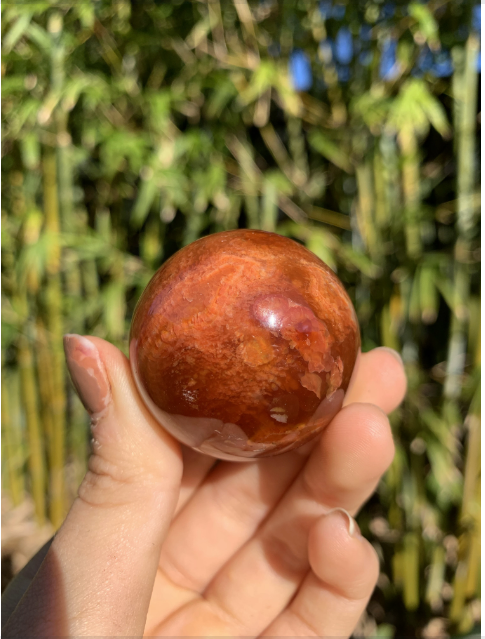 Carnelian Large Sphere