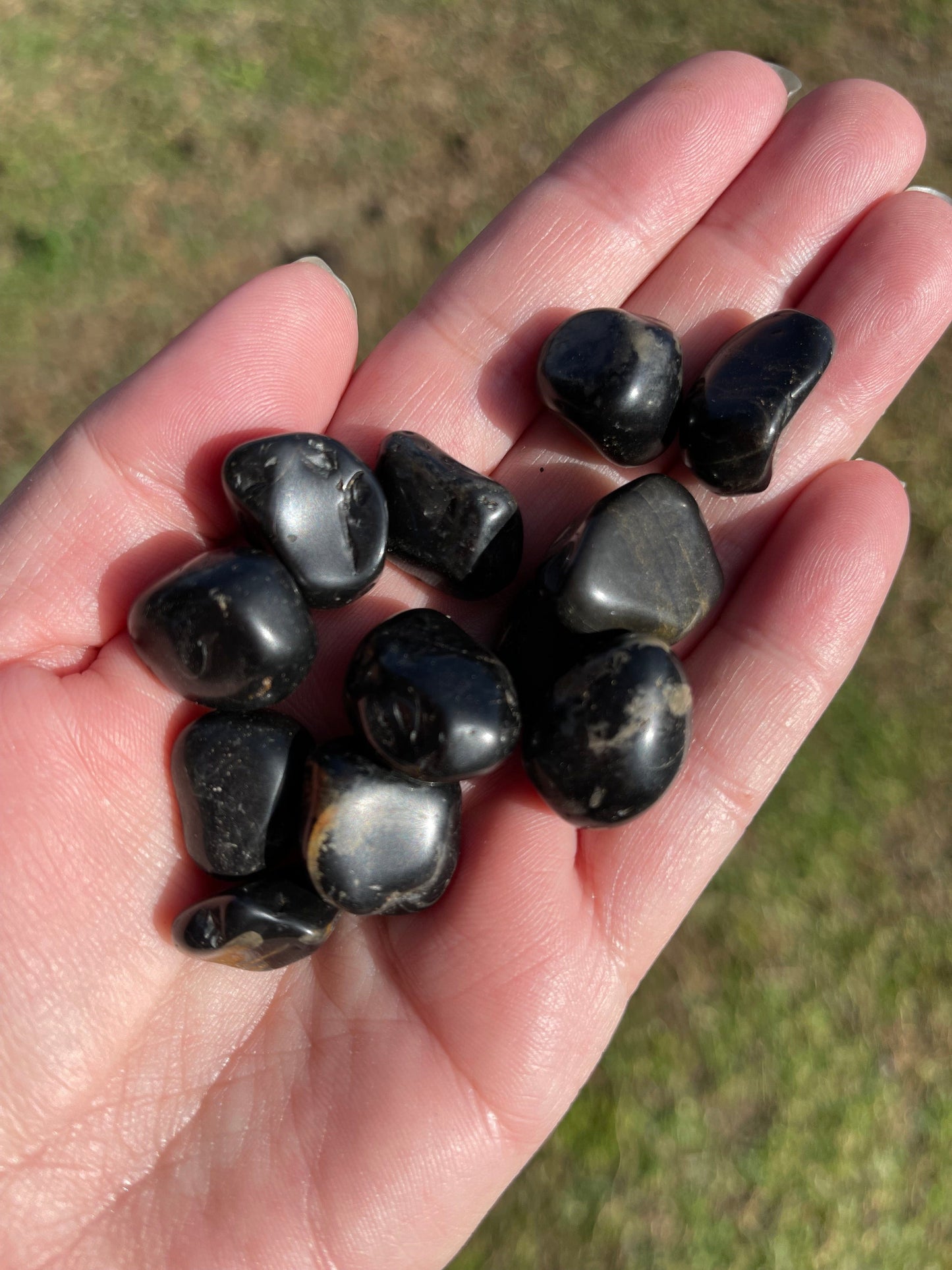 The Guide Crystals tumble Black Onyx Tumbled Stone Mini