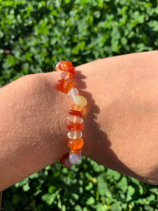 The Guide Crystals Bracelets Carnelian Crystal Bracelet