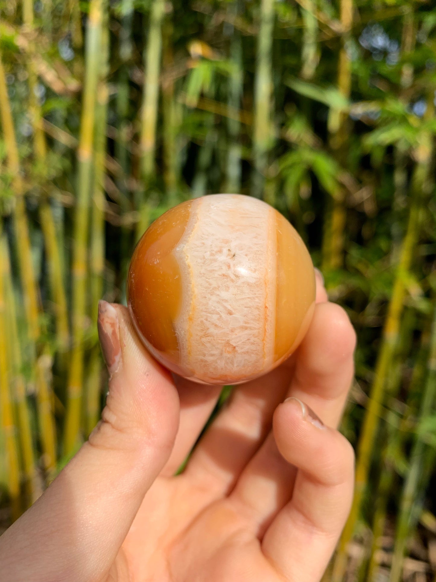 Carnelian Large Sphere