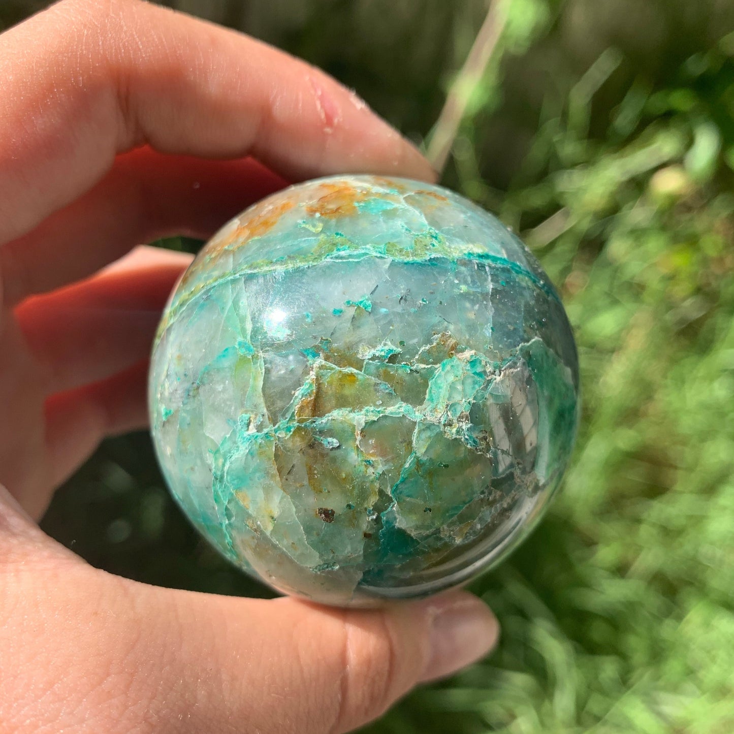 Chrysocolla Sphere Large