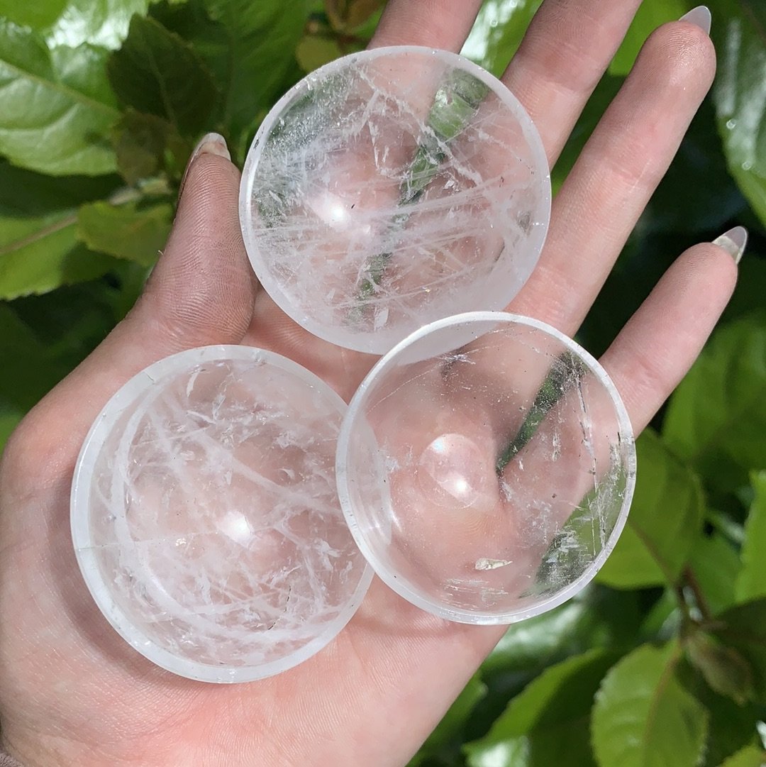 Clear Quartz Mini Bowl