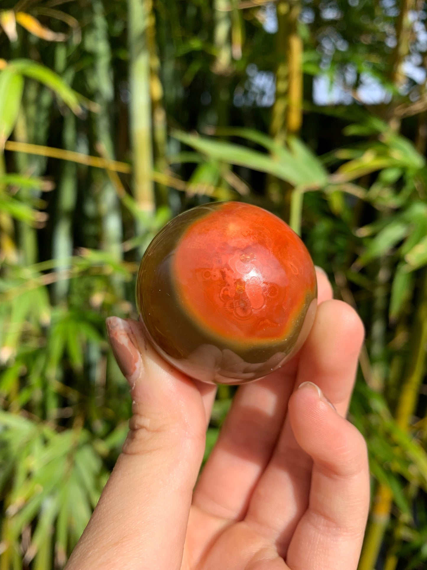 Carnelian Large Sphere