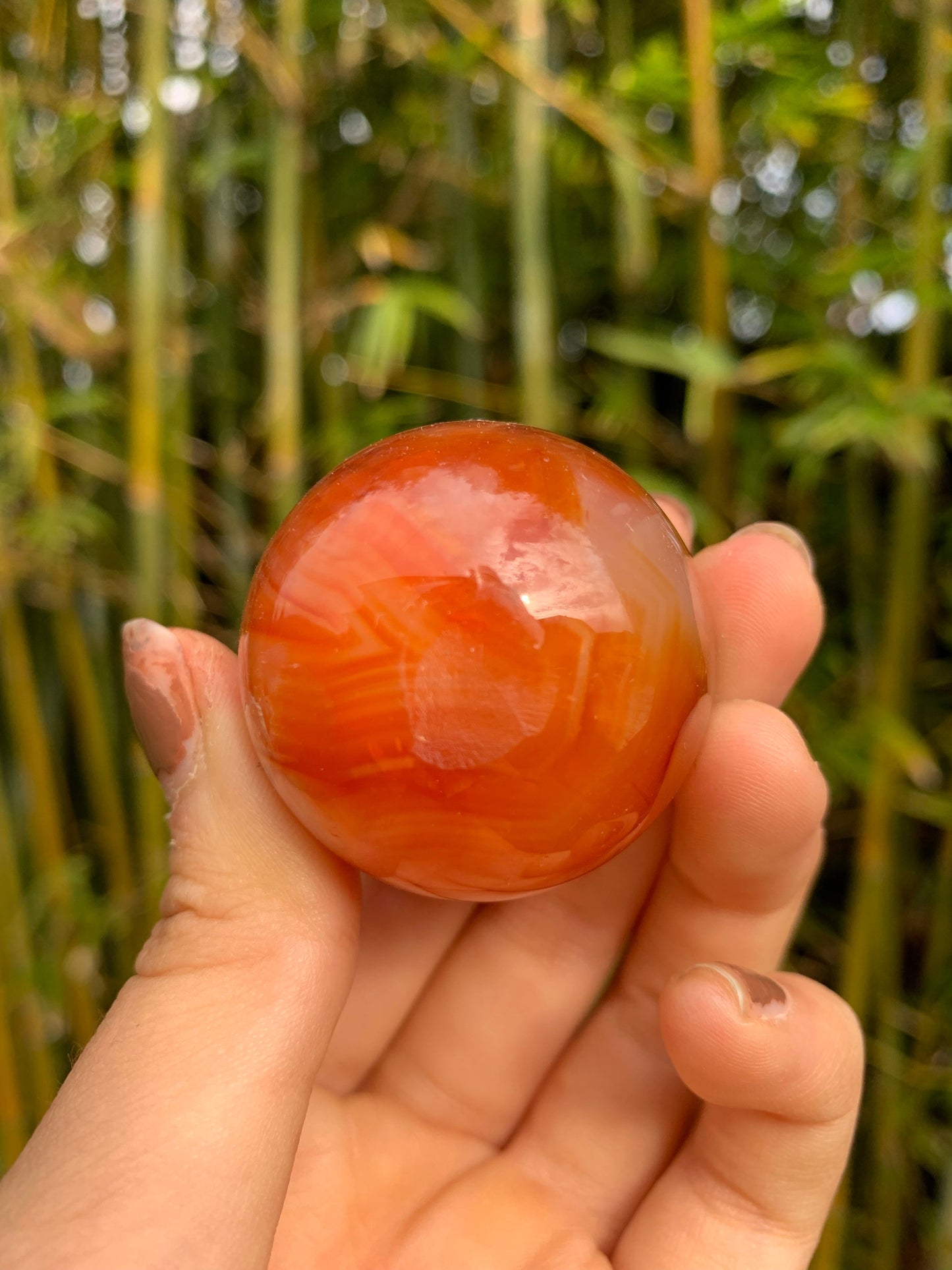 Carnelian Large Sphere