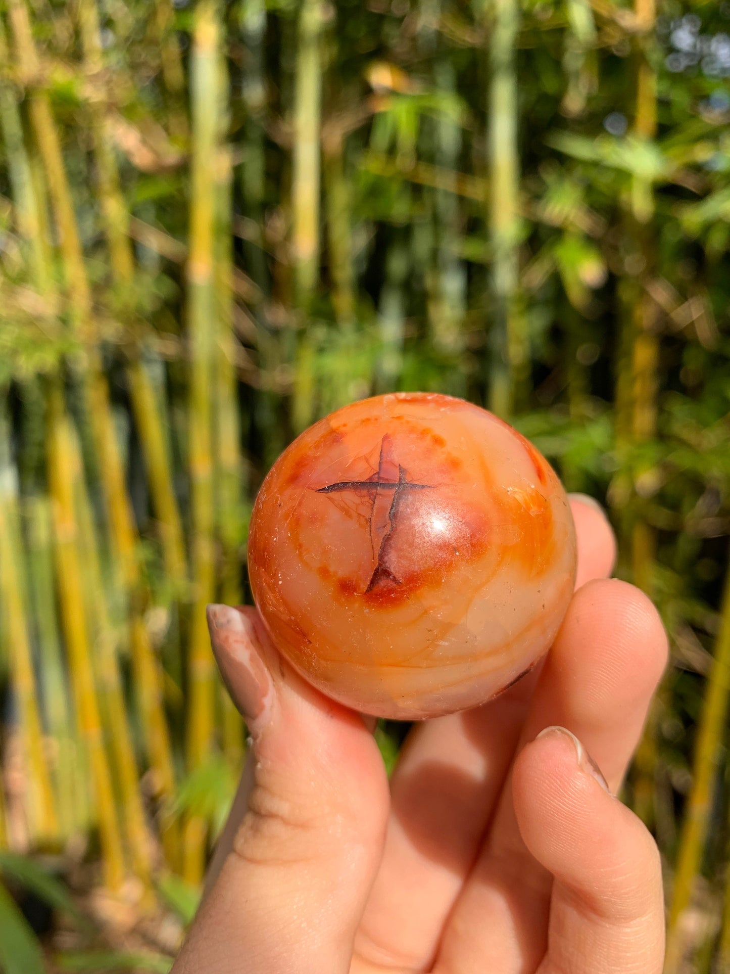 Carnelian Large Sphere