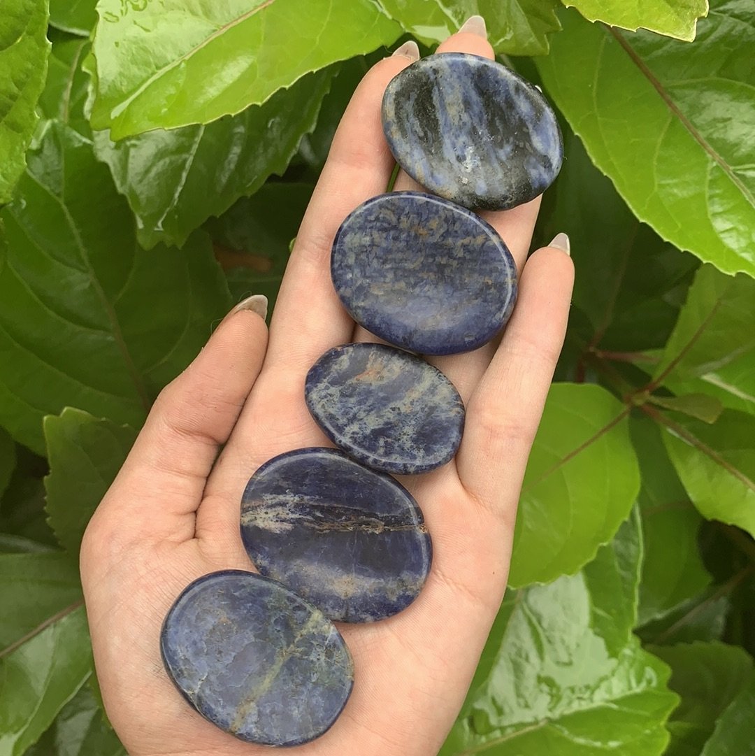 Sodalite Worry Stone